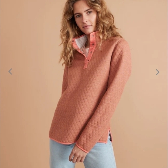 Marine Layer Sweaters - Marine layer REVERSIBLECorbet Reversible Pullover